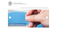 Desktop Screenshot of koeln-orthopaedie.eu