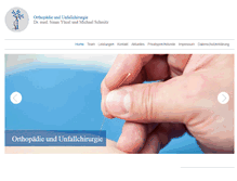 Tablet Screenshot of koeln-orthopaedie.eu